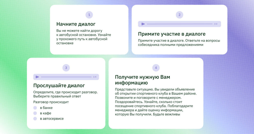 Примеры вопросов комплексного экзамена перед получением ВНЖ